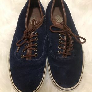 Navy blue Vans